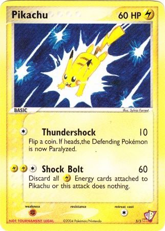Pikachu (5/5) [Kids WB Promos] | Good Games Morley