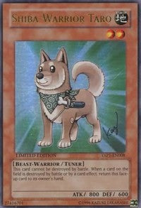 Shiba-Warrior Taro [YAP1-EN008] Ultra Rare | Good Games Morley