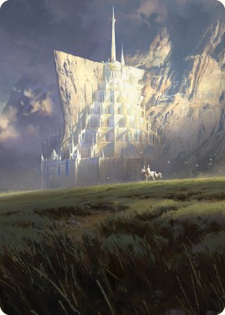 Minas Tirith Art Card [The Lord of the Rings: Tales of Middle-earth Art Series] | Good Games Morley