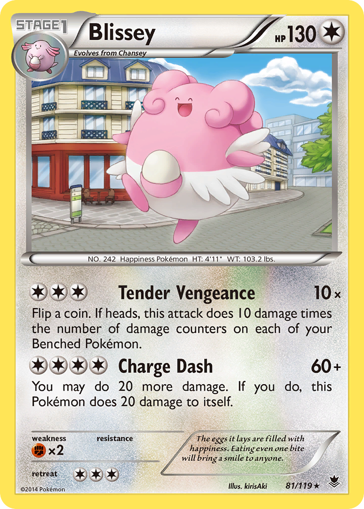 Blissey (81/119) [XY: Phantom Forces] | Good Games Morley