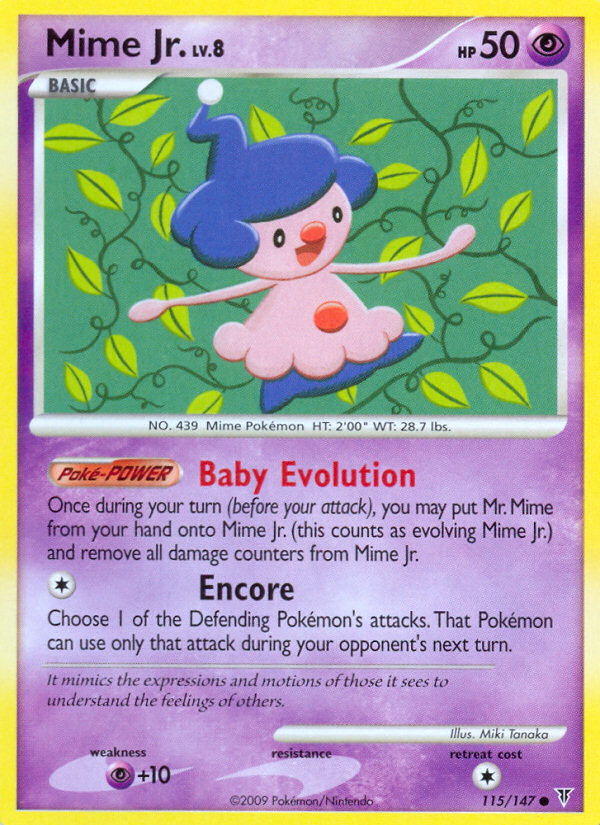 Mime Jr. (115/147) [Platinum: Supreme Victors] | Good Games Morley