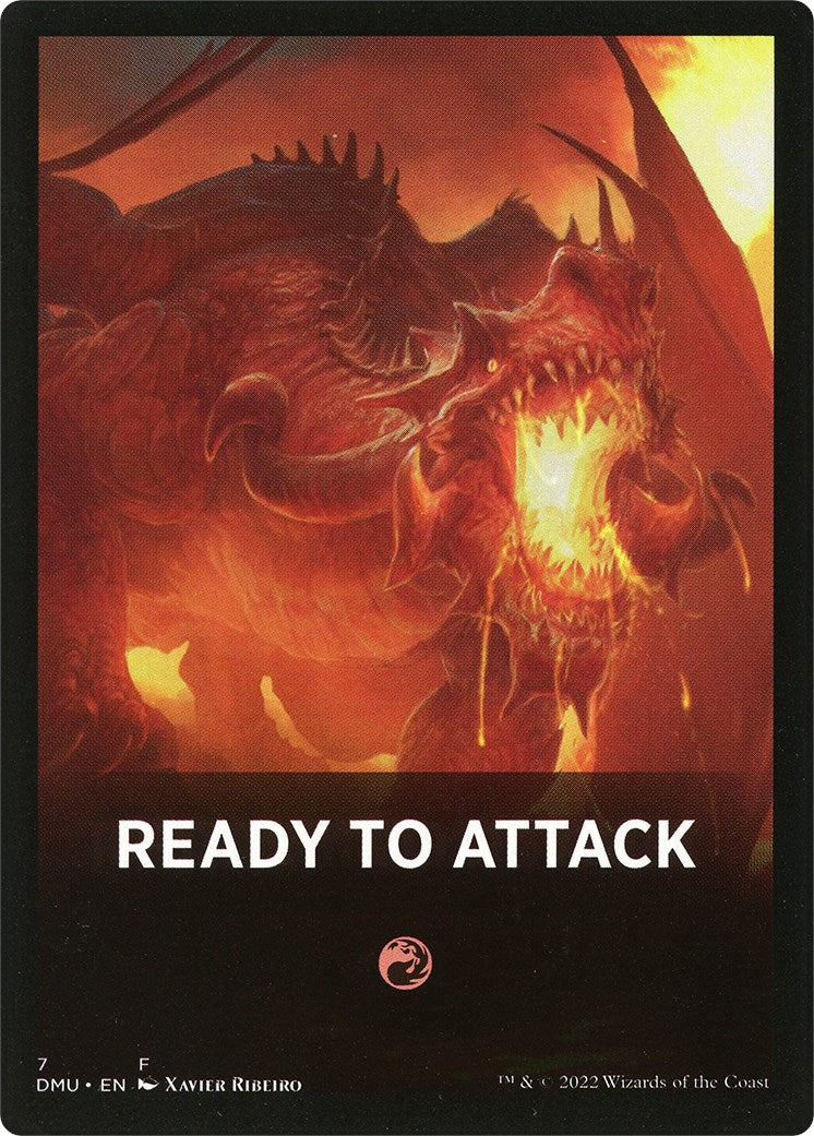 Ready to Attack Theme Card [Dominaria United Tokens] | Good Games Morley
