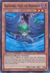 Blackwing - Gale the Whirlwind [AP04-EN004] Super Rare | Good Games Morley