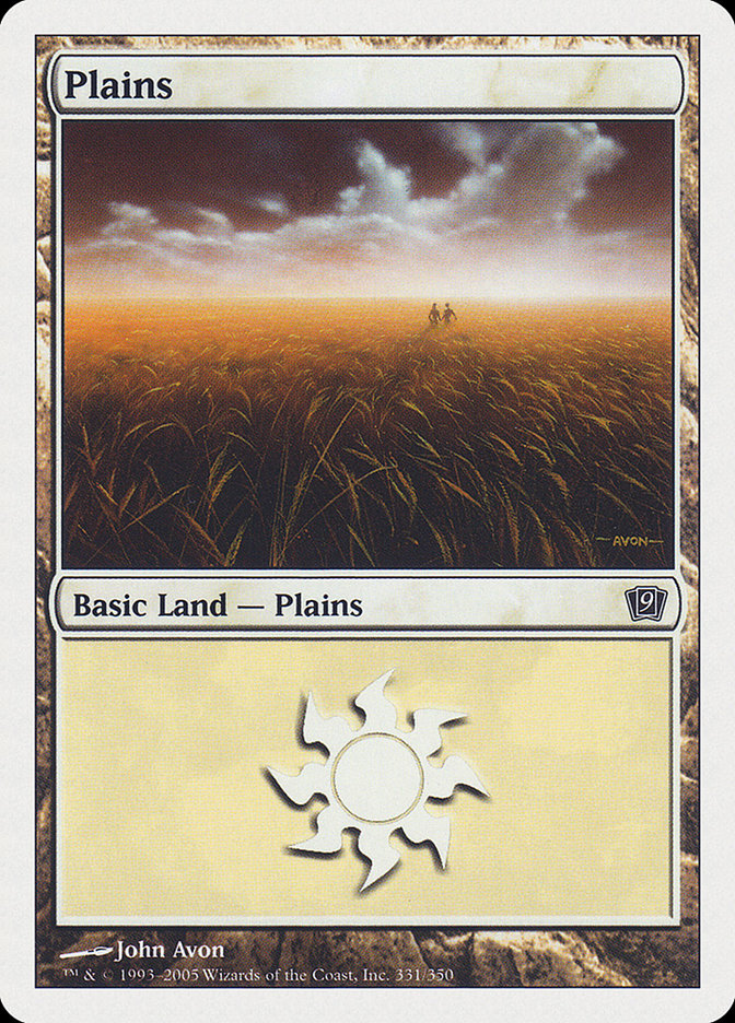 Plains (331) [Ninth Edition] | Good Games Morley