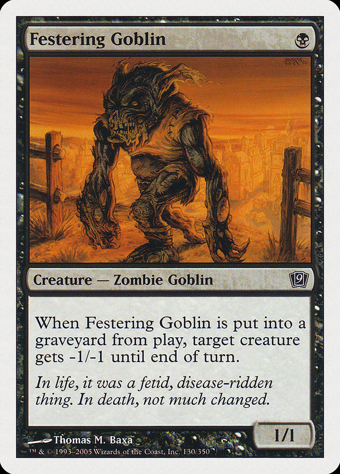 Festering Goblin [Ninth Edition] | Good Games Morley