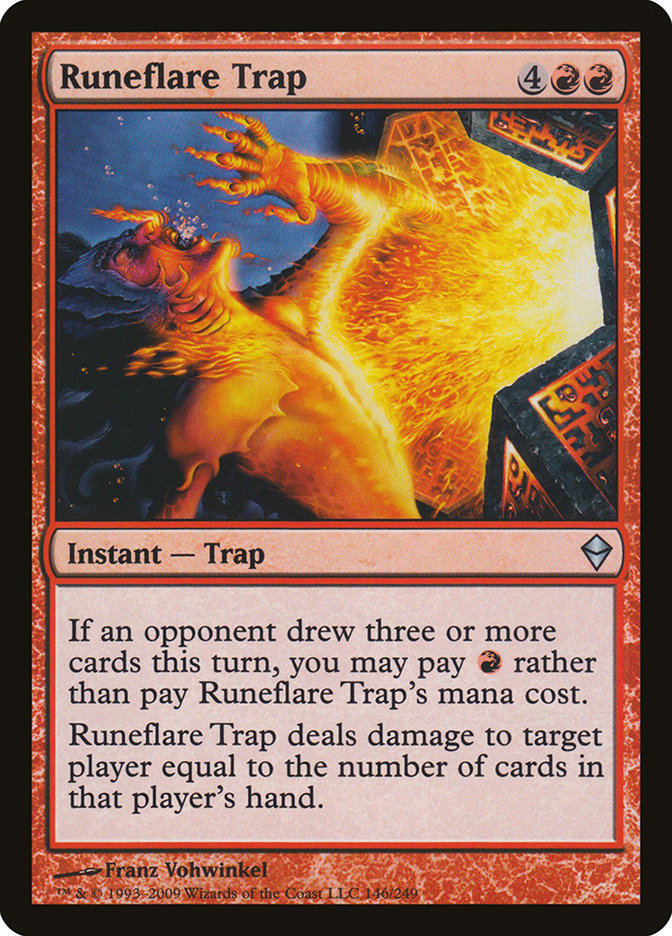 Runeflare Trap [Zendikar] | Good Games Morley