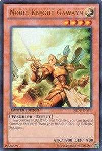 Noble Knight Gawayn [REDU-ENSP1] Ultra Rare | Good Games Morley