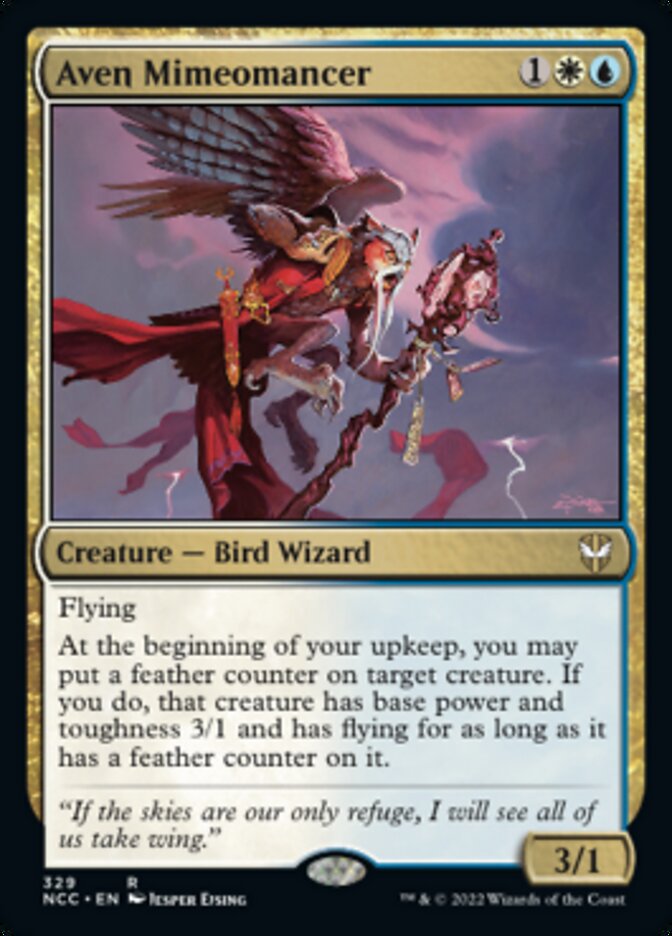 Aven Mimeomancer [Streets of New Capenna Commander] | Good Games Morley