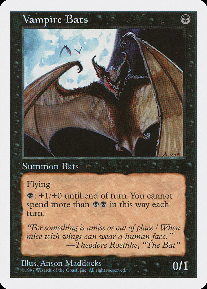 Vampire Bats [Fifth Edition] | Good Games Morley