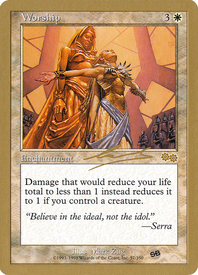 Worship (Nicolas Labarre) (SB) [World Championship Decks 2000] | Good Games Morley