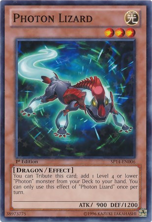 Photon Lizard [SP14-EN006] Starfoil Rare | Good Games Morley