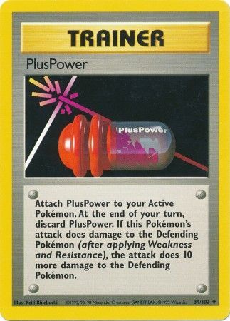 PlusPower (84/102) [Base Set Unlimited] | Good Games Morley