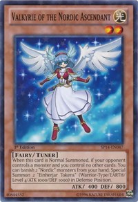Valkyrie of the Nordic Ascendant [SP14-EN047] Starfoil Rare | Good Games Morley