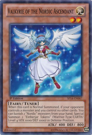 Valkyrie of the Nordic Ascendant [SP14-EN047] Starfoil Rare | Good Games Morley