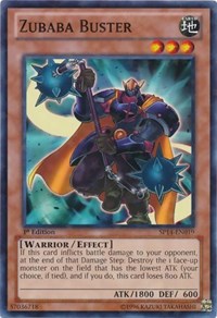 Zubaba Buster [SP14-EN019] Starfoil Rare | Good Games Morley
