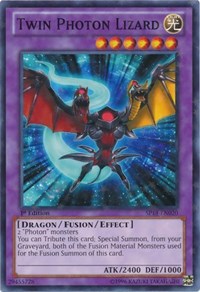 Twin Photon Lizard [SP14-EN020] Starfoil Rare | Good Games Morley