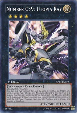 Number C39: Utopia Ray [SP14-EN022] Starfoil Rare | Good Games Morley