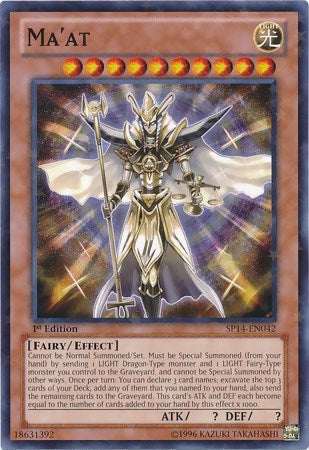 Ma'at [SP14-EN042] Starfoil Rare | Good Games Morley