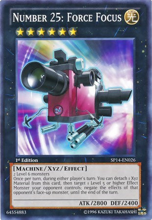 Number 25: Force Focus [SP14-EN026] Starfoil Rare | Good Games Morley