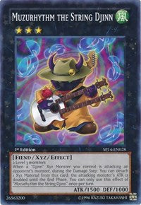 Muzurhythm the String Djinn [SP14-EN028] Starfoil Rare | Good Games Morley