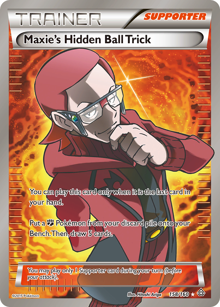 Maxie's Hidden Ball Trick (158/160) [XY: Primal Clash] | Good Games Morley