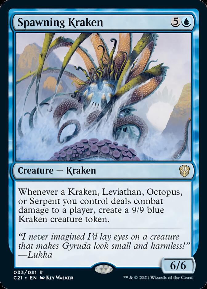 Spawning Kraken [Commander 2021] | Good Games Morley