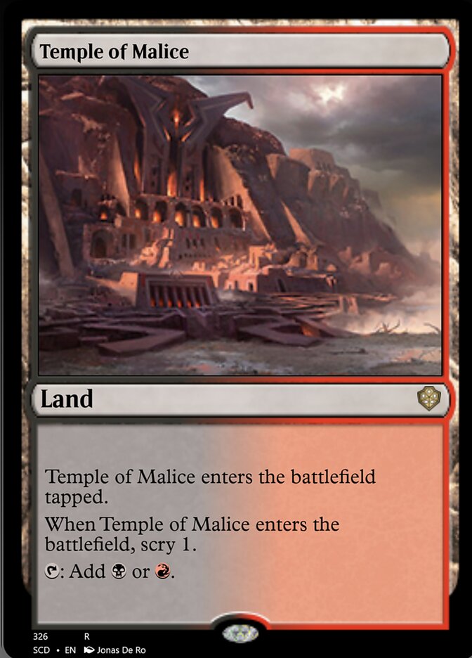 Temple of Malice [Starter Commander Decks] | Good Games Morley
