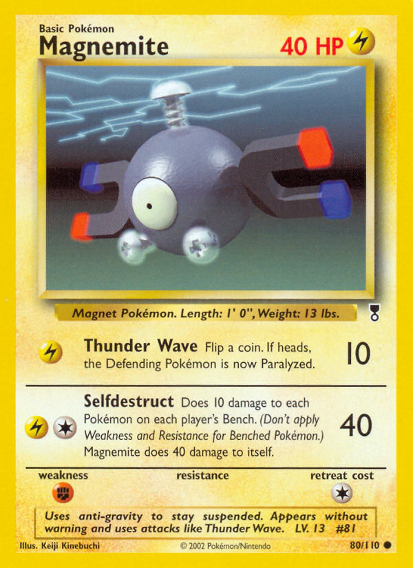Magnemite (80/110) [Legendary Collection] | Good Games Morley