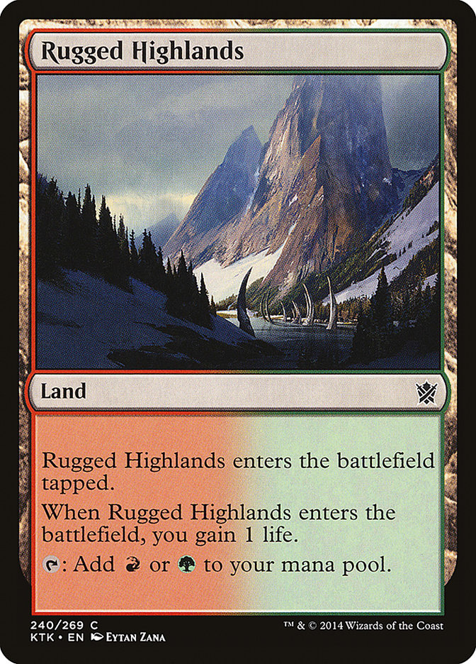 Rugged Highlands [Khans of Tarkir] | Good Games Morley
