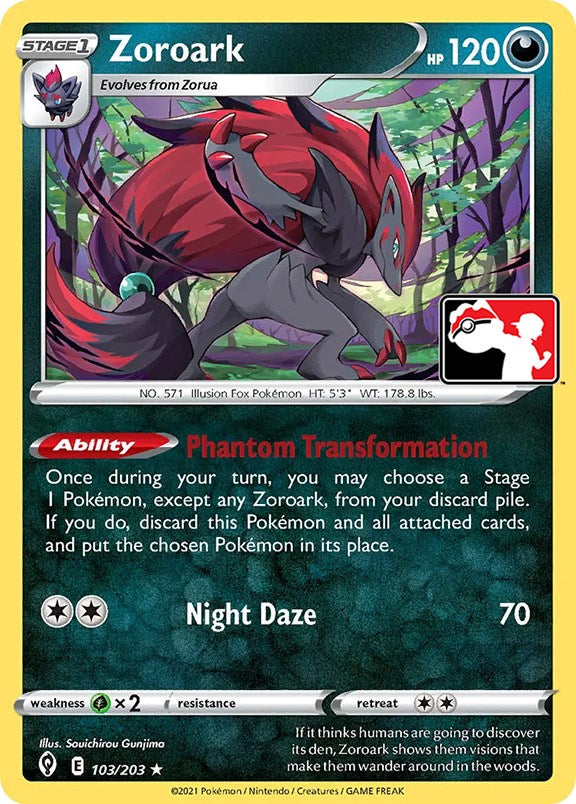 Zoroark (103/203) [Prize Pack Series One] | Good Games Morley