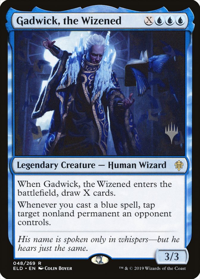 Gadwick, the Wizened (Promo Pack) [Throne of Eldraine Promos] | Good Games Morley