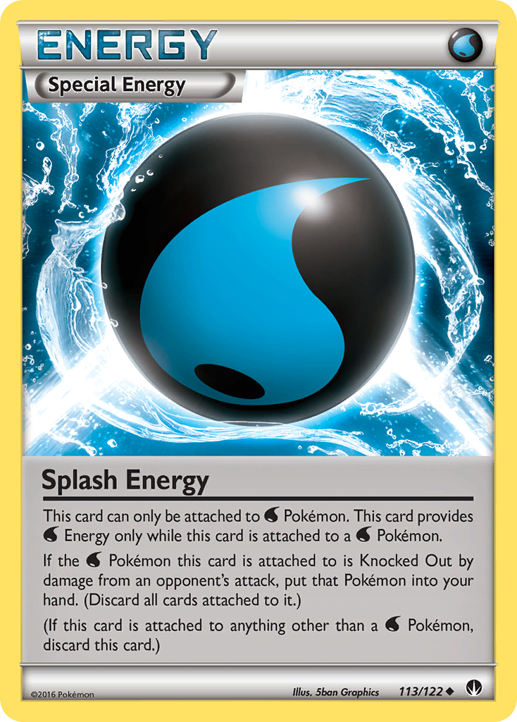 Splash Energy (113/122) [XY: BREAKpoint] | Good Games Morley