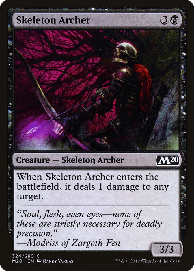 Skeleton Archer [Core Set 2020] | Good Games Morley