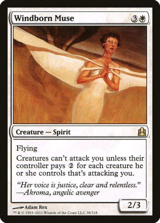 Windborn Muse [Commander 2011] | Good Games Morley