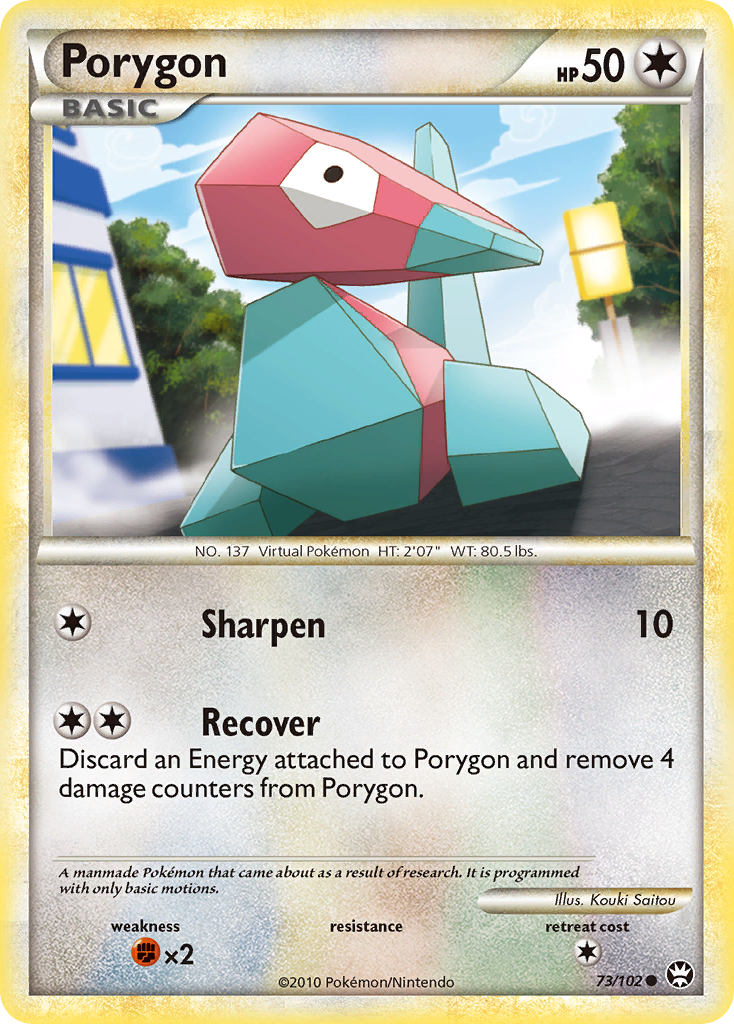 Porygon (73/102) [HeartGold & SoulSilver: Triumphant] | Good Games Morley