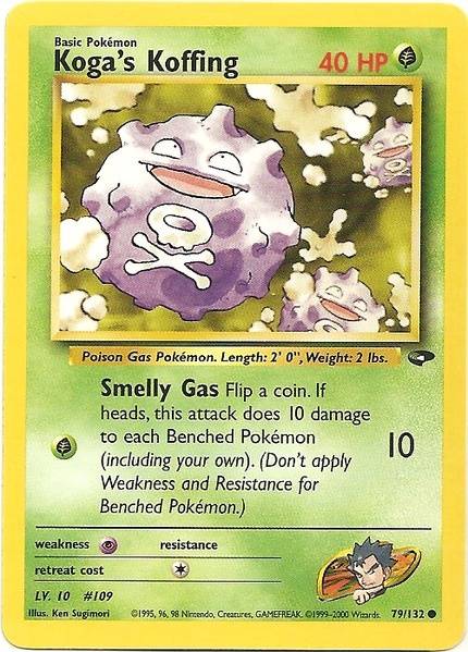 Koga's Koffing (79/132) [Gym Challenge Unlimited] | Good Games Morley