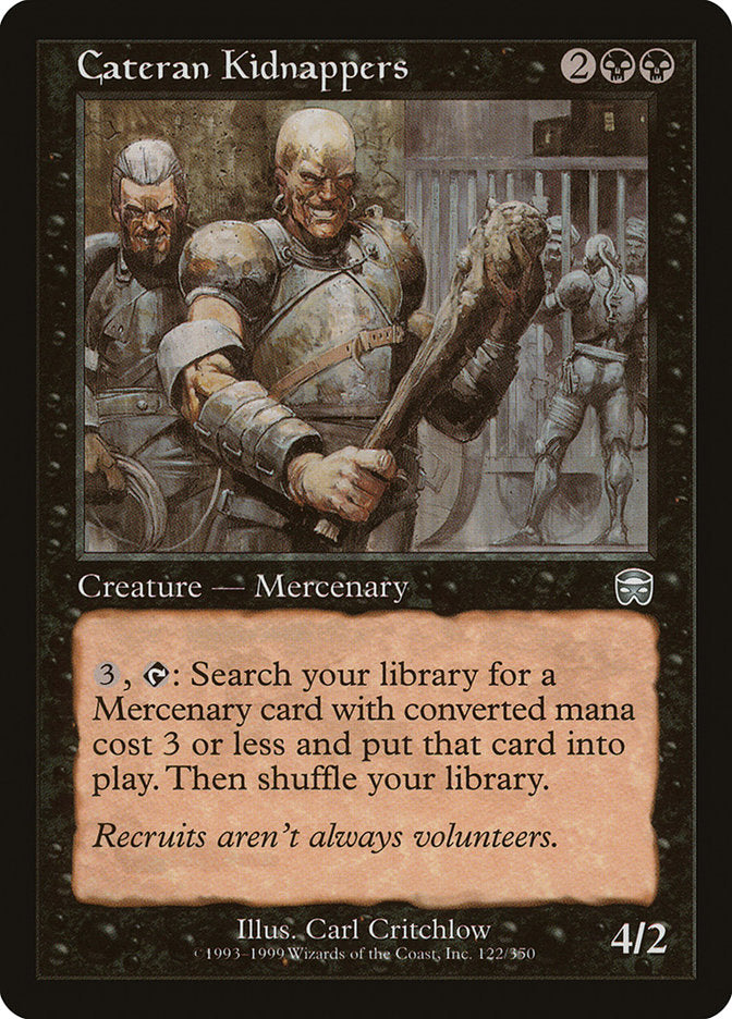 Cateran Kidnappers [Mercadian Masques] | Good Games Morley