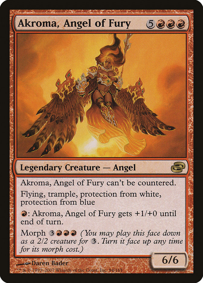 Akroma, Angel of Fury [Planar Chaos] | Good Games Morley