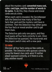 Booster Sleuth (Magic Minigame) [Zendikar Rising Minigame] | Good Games Morley