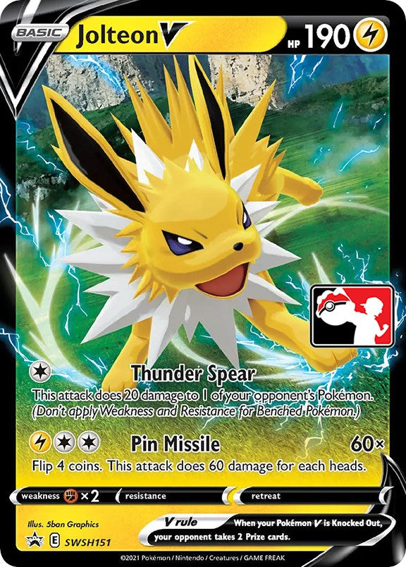 Jolteon V (SWSH151) [Prize Pack Series One] | Good Games Morley
