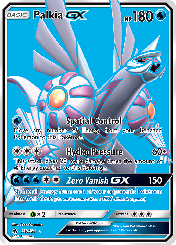 Palkia GX (119/131) [Sun & Moon: Forbidden Light] | Good Games Morley