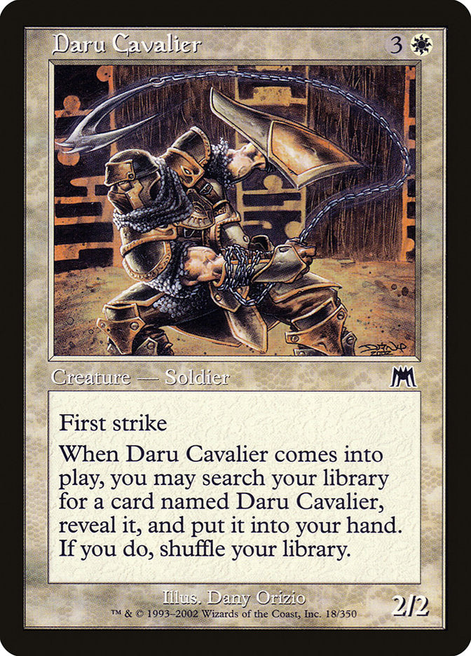 Daru Cavalier [Onslaught] | Good Games Morley