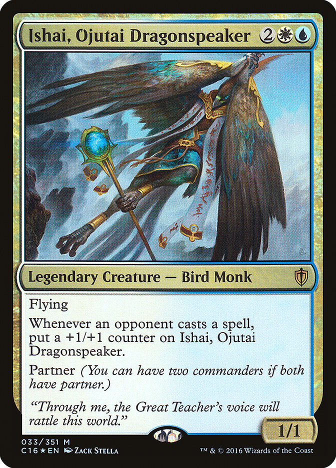 Ishai, Ojutai Dragonspeaker [Commander 2016] | Good Games Morley