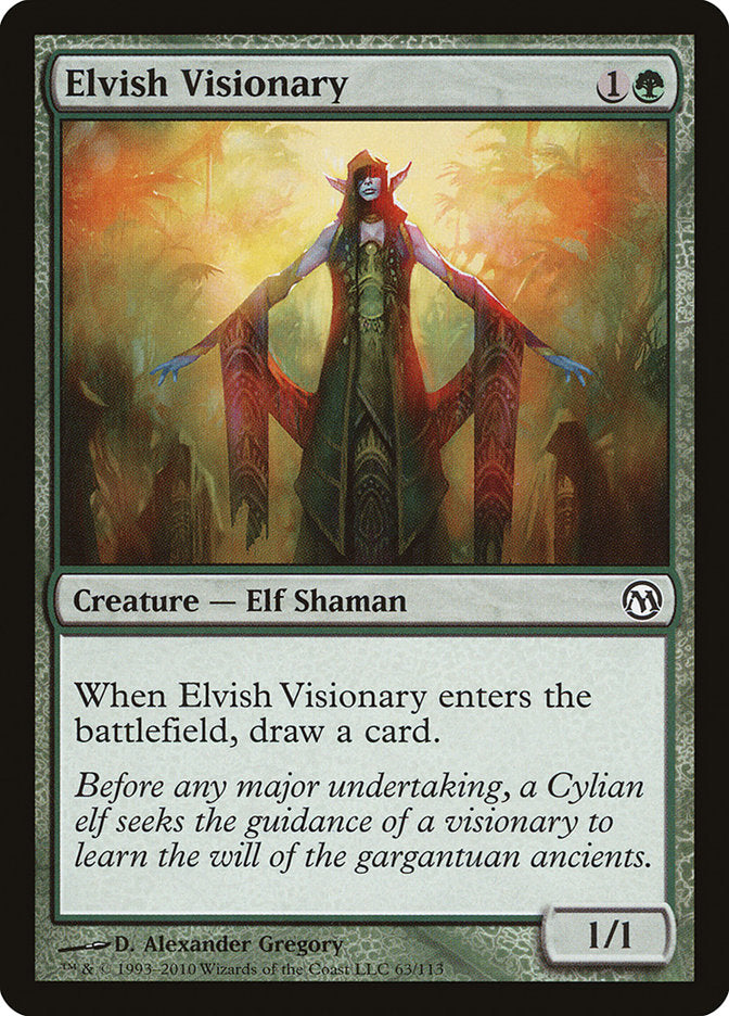 Elvish Visionary [Duels of the Planeswalkers] | Good Games Morley