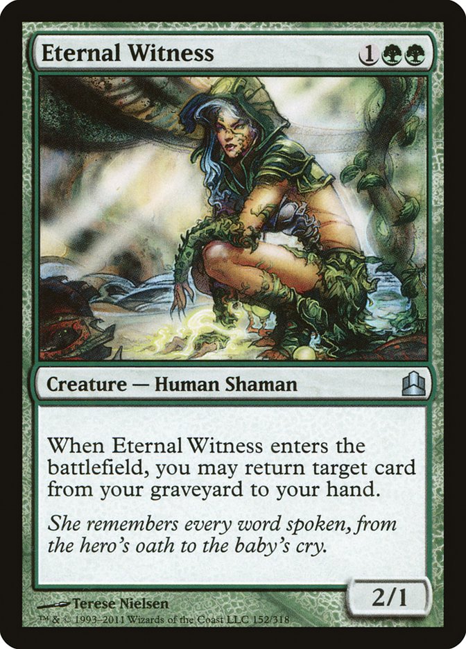 Eternal Witness [Commander 2011] | Good Games Morley