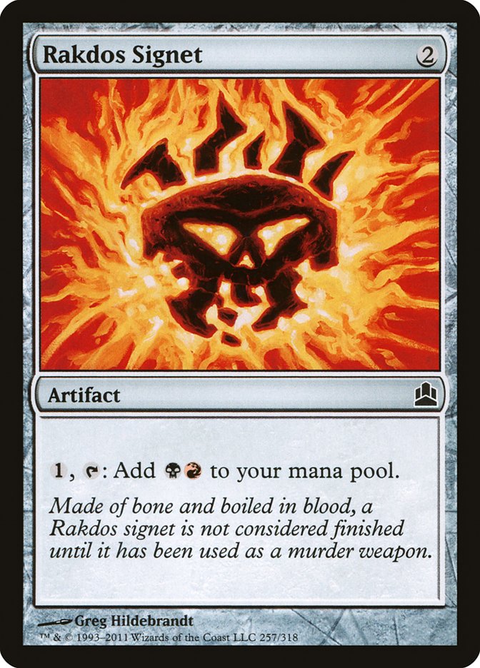 Rakdos Signet [Commander 2011] | Good Games Morley
