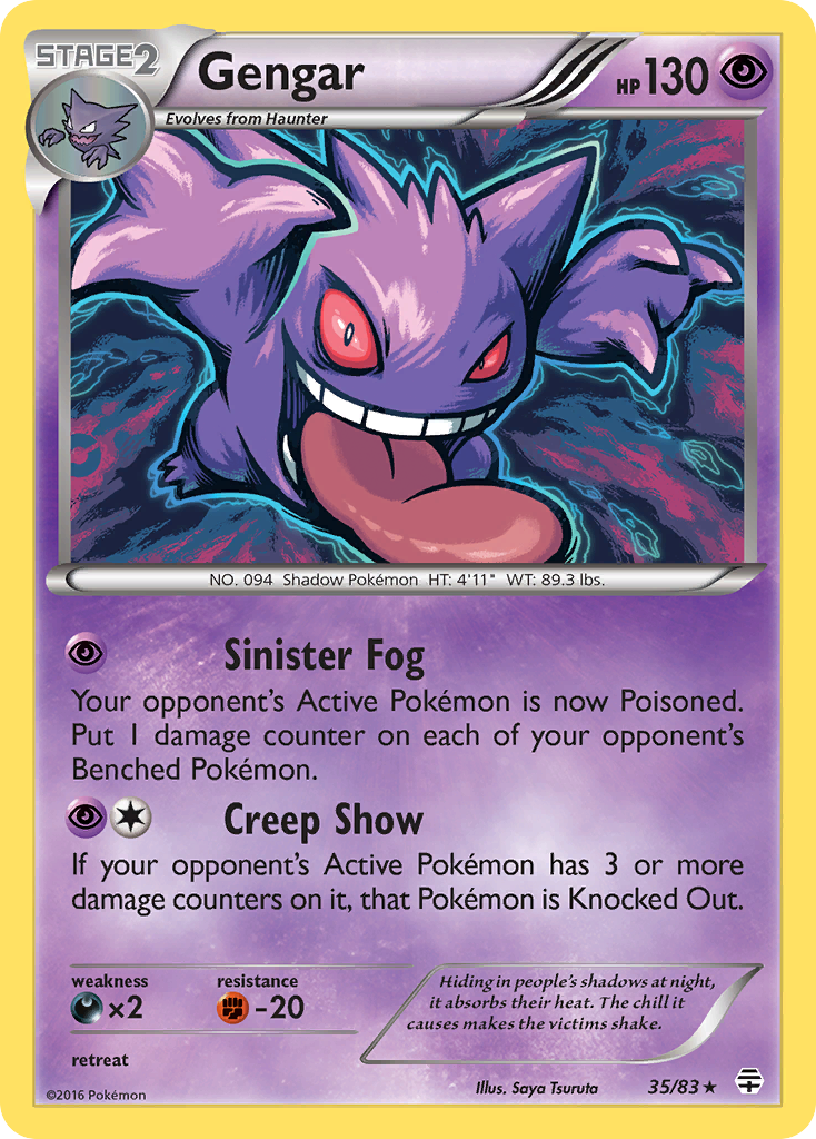 Gengar (35/83) [XY: Generations] | Good Games Morley