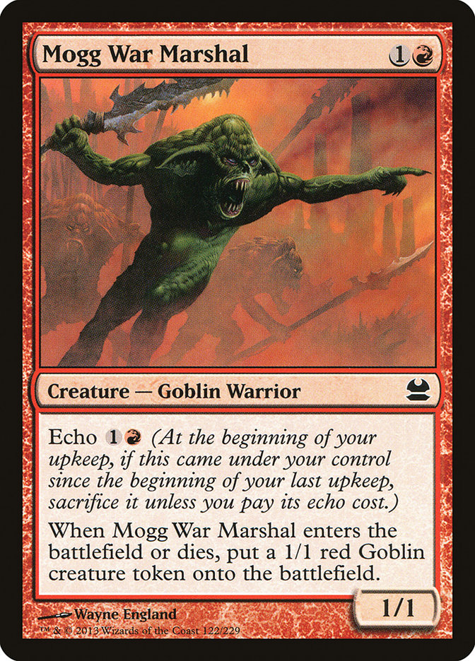 Mogg War Marshal [Modern Masters] | Good Games Morley