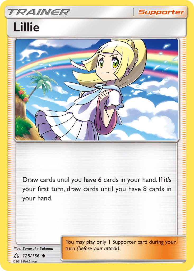 Lillie (125/156) [Sun & Moon: Ultra Prism] | Good Games Morley