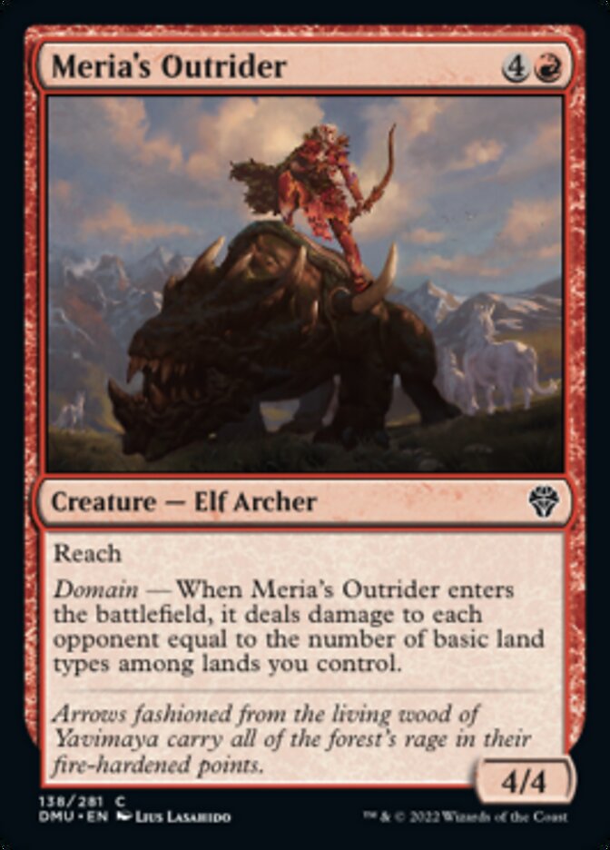 Meria's Outrider [Dominaria United] | Good Games Morley